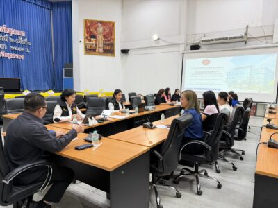 การประชุมปิดการตรวจสอบผลสัมฤทธิ์และประสิทธิภาพการดำเนิน งานการบริหารจัดการอาคารสาธารณะขององค์การบริหารส่วนจังหวัดมุกดาหาร