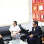 สตภ.๕ หารือข้อราชการและแนวทางการปฏิบัติราชการร่วมกับสำนักงานประชาสัมพันธ์ที่ ๒